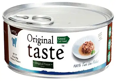 PETTRIC Original Taste консервы для кошек тунец в соусе